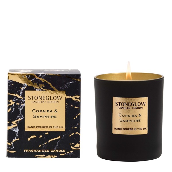 Luna Duftkerze - Copaiba & Samphire von Stoneglow