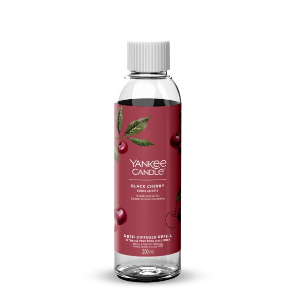 Black Cherry - Signature Reed Refill von Yankee Candle