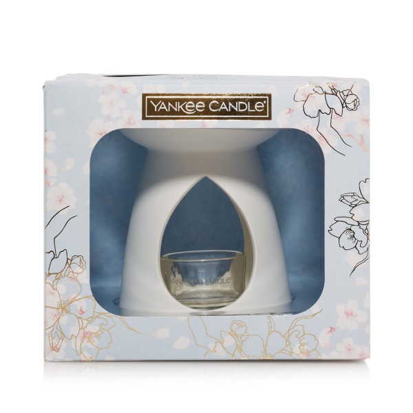 Duftlampe weiss mit Wax Melts von Yankee Candle