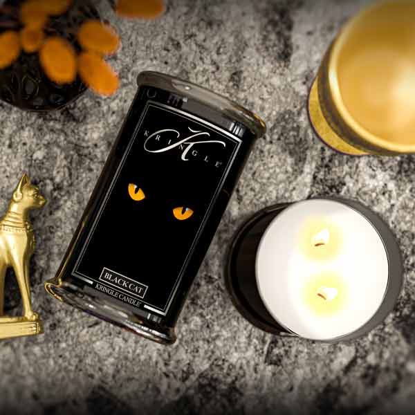 Black Cat - Halloween 623g von Kringle Candle