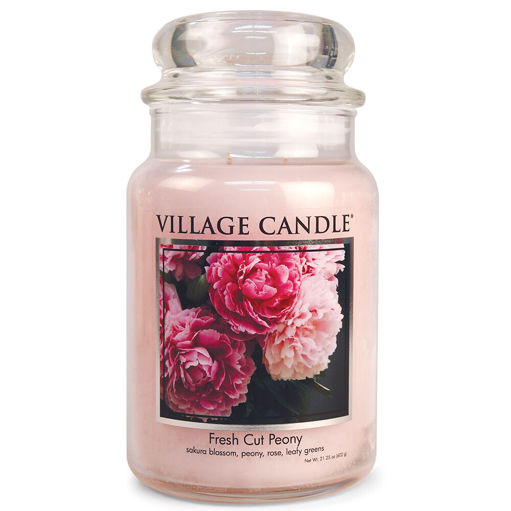 Fresh Cut Peony - 737g von Village Candle