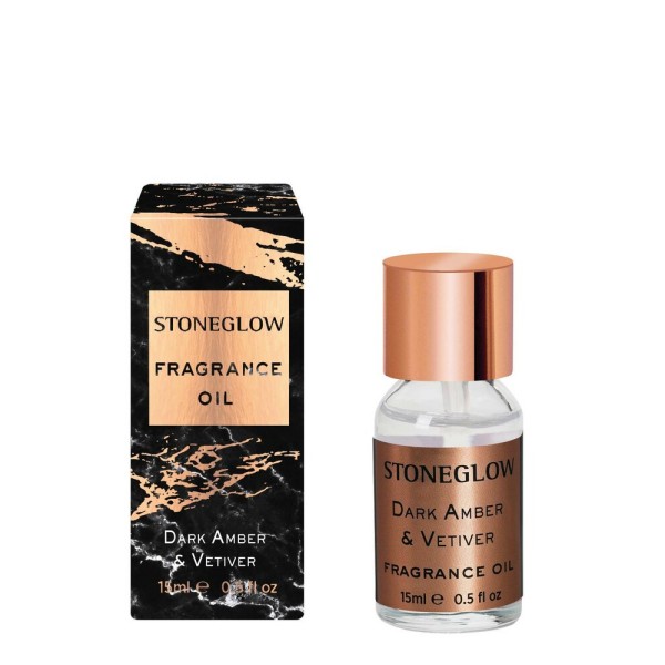 Luna Duftöl für Parfümnebel Diffuser - Dark Amber & Vetiver von Stoneglow