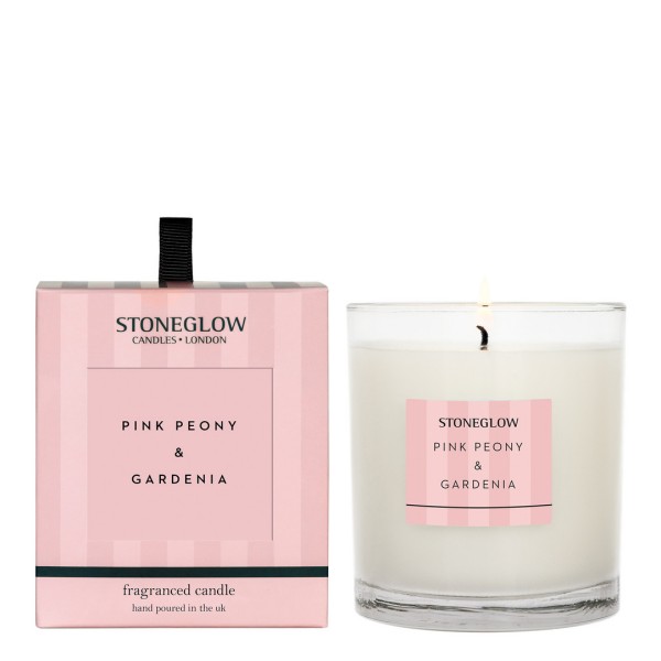 Modern Classics Duftkerze - Pink Peony & Gardenia von Stoneglow