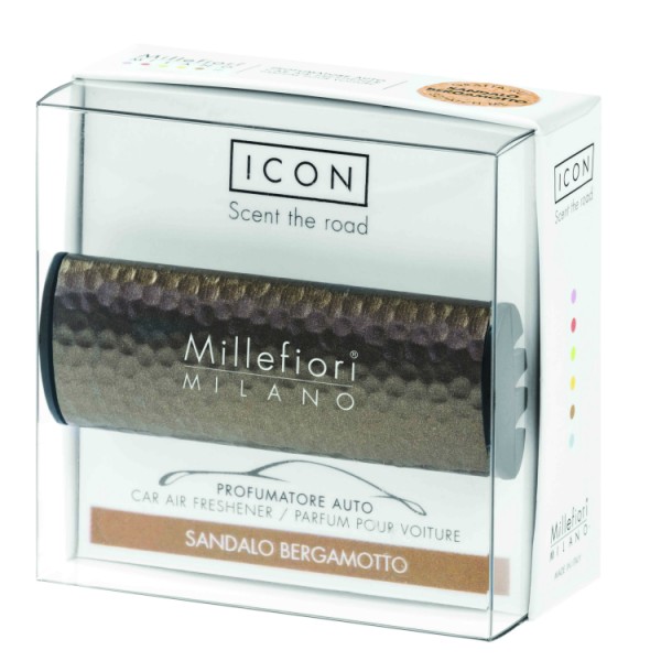 ICON Autoduft "Metal Shades" - Sandalo Bergamotto von Millefiori