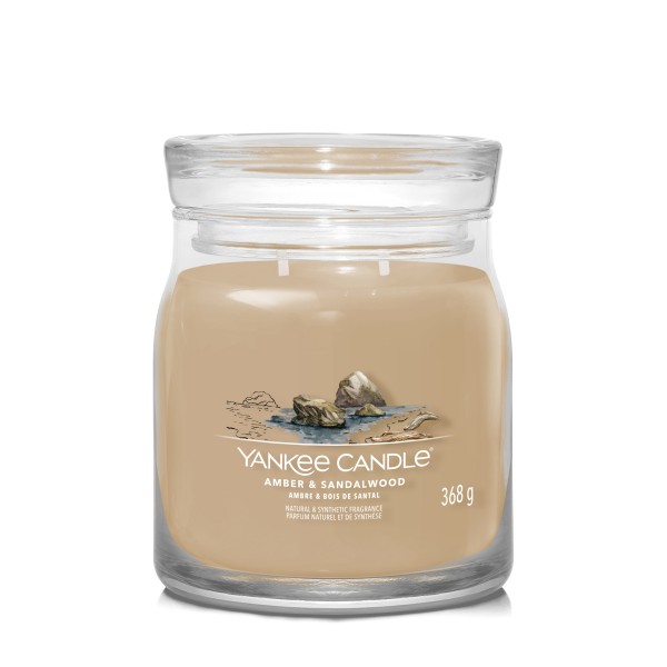 Amber & Sandalwood - Signature  Jar M