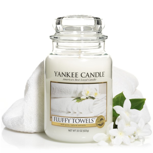 Fluffy Towels - 623g von Yankee Candle