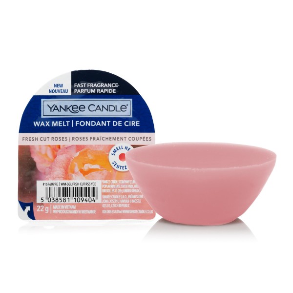 Wax Melts - Fresh Cut Roses  - 3 Stück von Yankee Candle