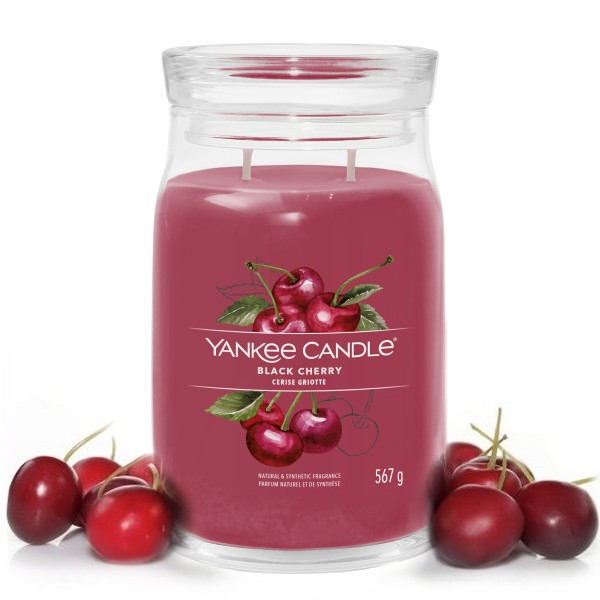 Black Cherry - Signature  Jar L von Yankee Candle