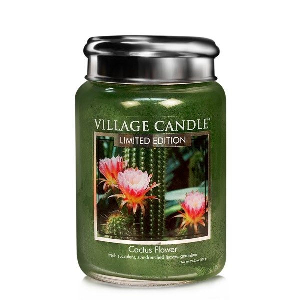 Cactus Flower - 737g von Village Candle