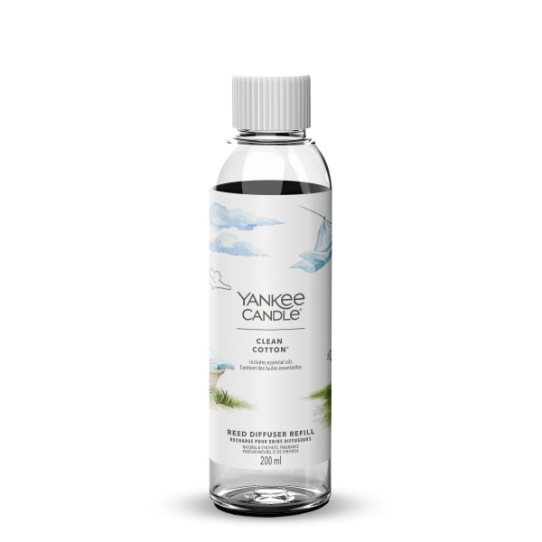 Clean Cotton - Signature Reed Refill von Yankee Candle