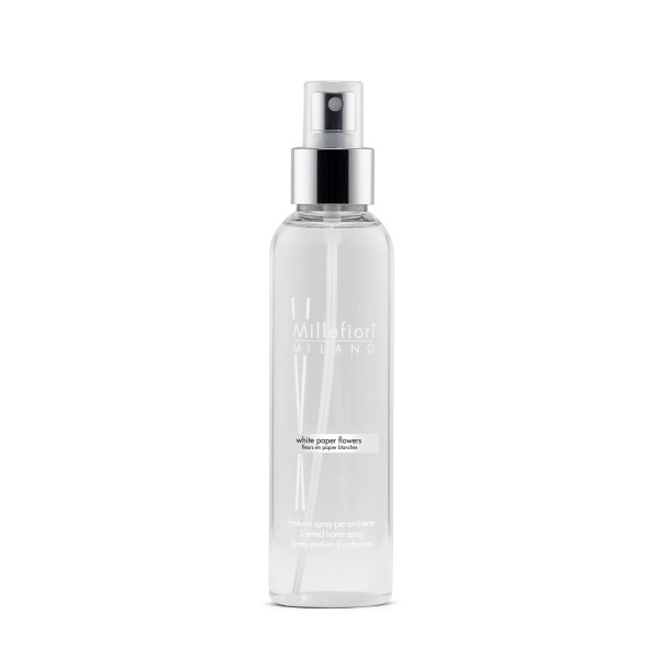 Natural - White Paper Flowers - Home Spray 150ml von Millefiori