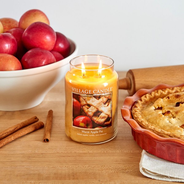 Warm Apple Pie - 454g von Village Candle