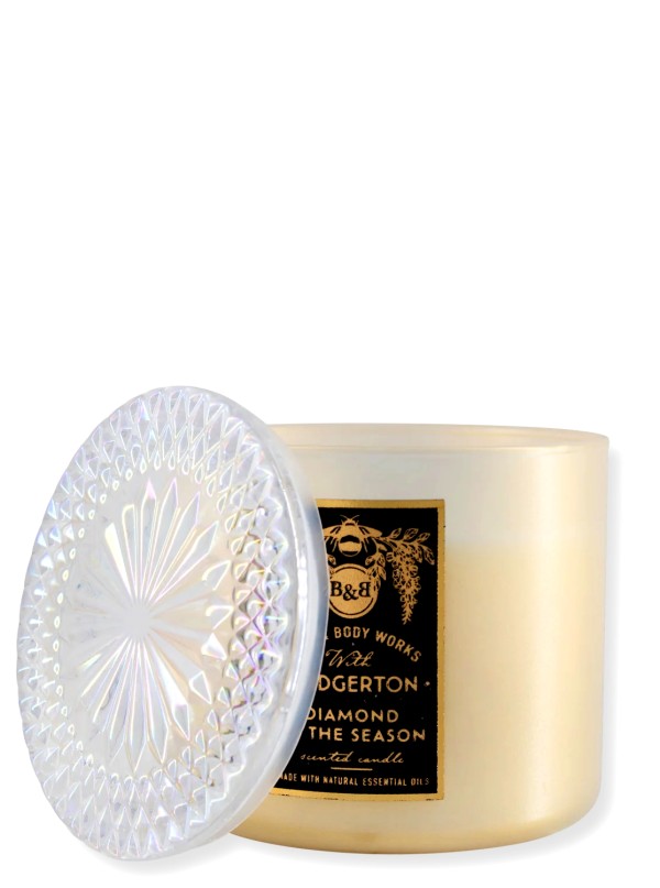 Kerze - Bridgerton - Diamond of the Season - 3-Docht 411g von Bath and Body Works