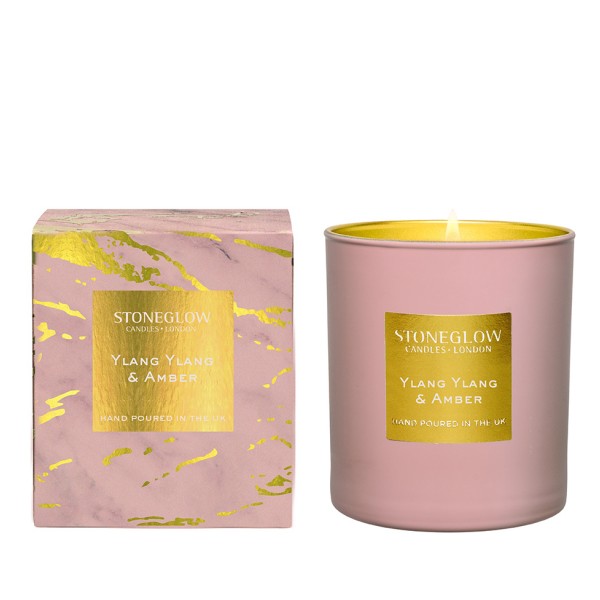 Luna Duftkerze - Ylang Ylang & Amber von Stoneglow