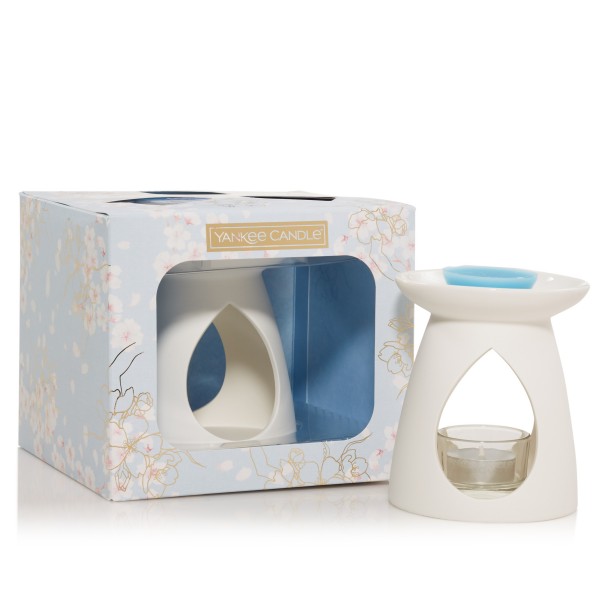 Duftlampe weiss mit Wax Melts von Yankee Candle