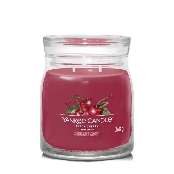 Black Cherry - Signature  Jar M von Yankee Candle
