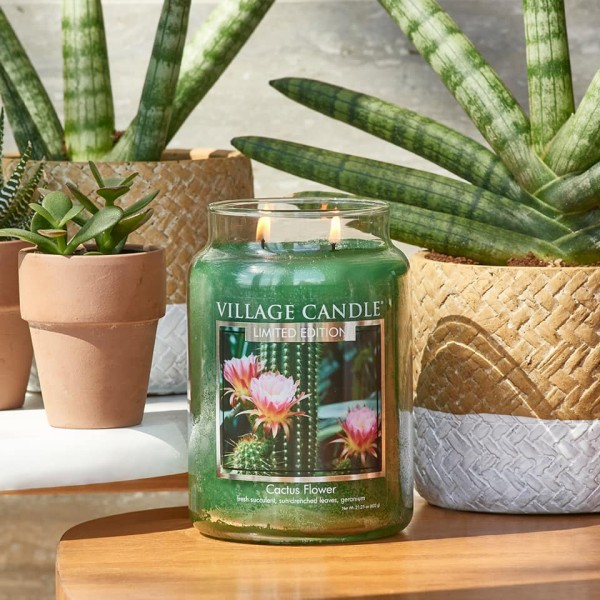 Cactus Flower - 454g von Village Candle