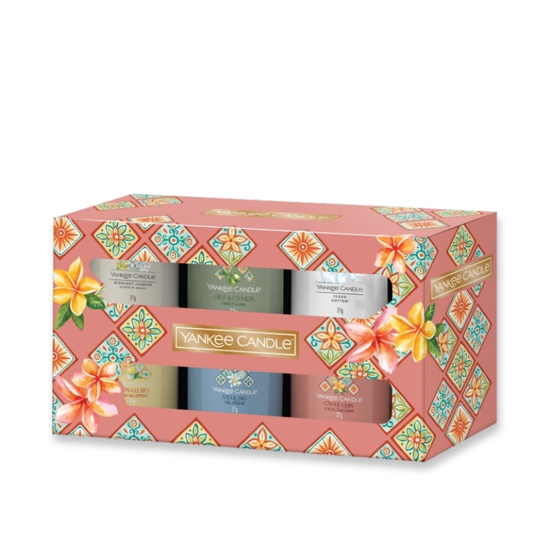 Geschenkset Hello Italy - 6 Mini-Kerzen von Yankee Candle