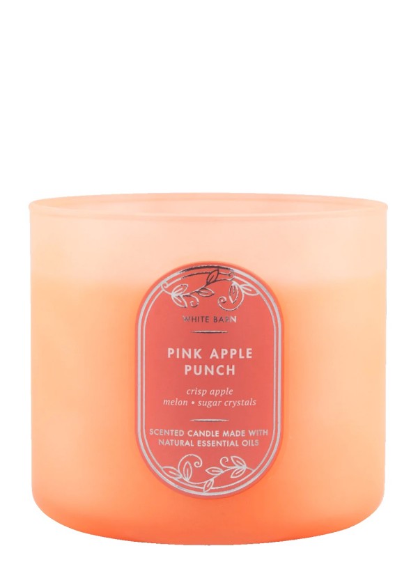 Kerze - Pink Apple Punch - 3-Docht 411g