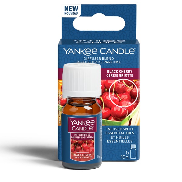 Ultraschall Diffuser Öl - Black Cherry von Yankee Candle