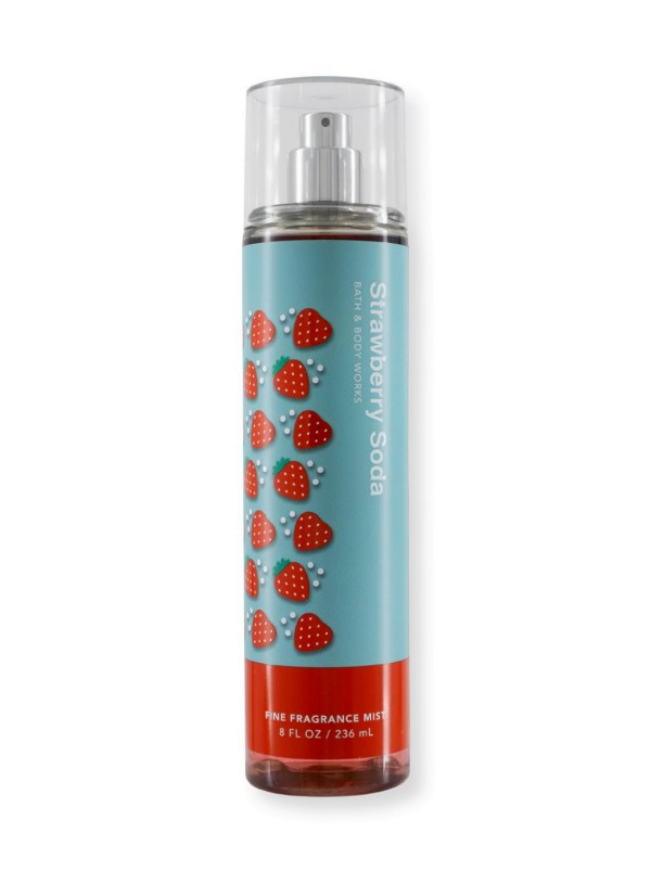 Body Spray - Strawberry Soda - 236ml von Bath and Body Works