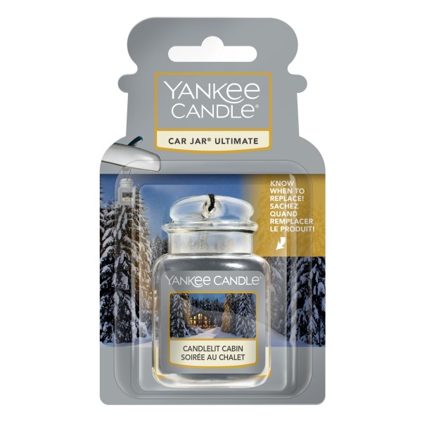 Car Jar Ultimate - Candlelit Cabin von Yankee Candle