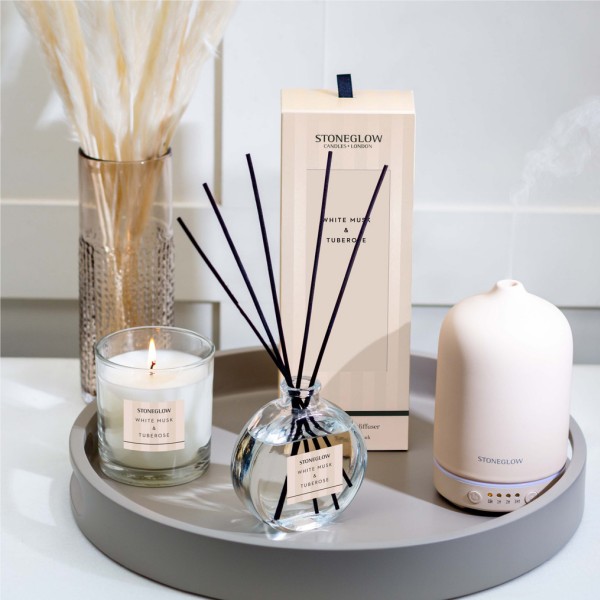 Modern Classics Duftkerze - White Musk & Tuberose von Stoneglow
