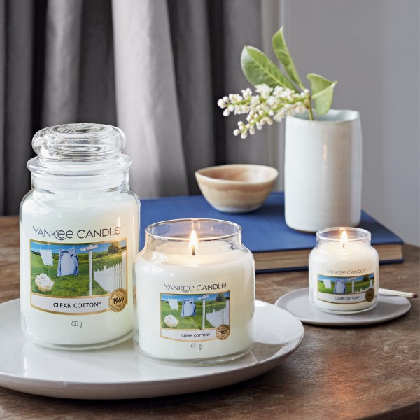 Clean Cotton - 623g von Yankee Candle