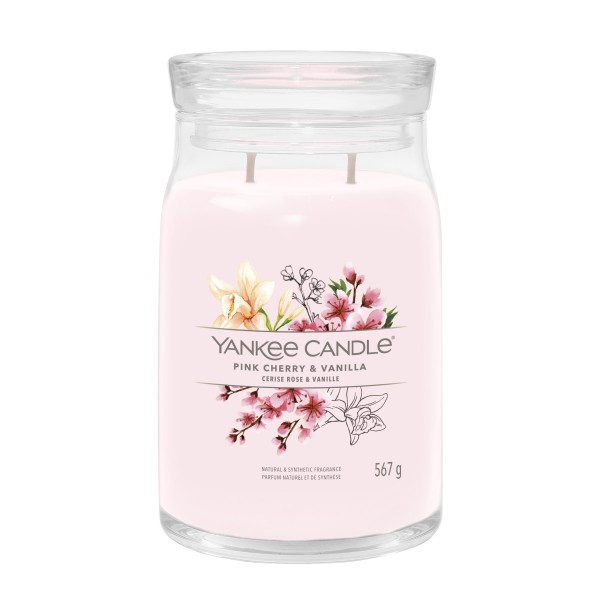 Pink Cherry & Vanilla - Signature  Jar L von Yankee Candle