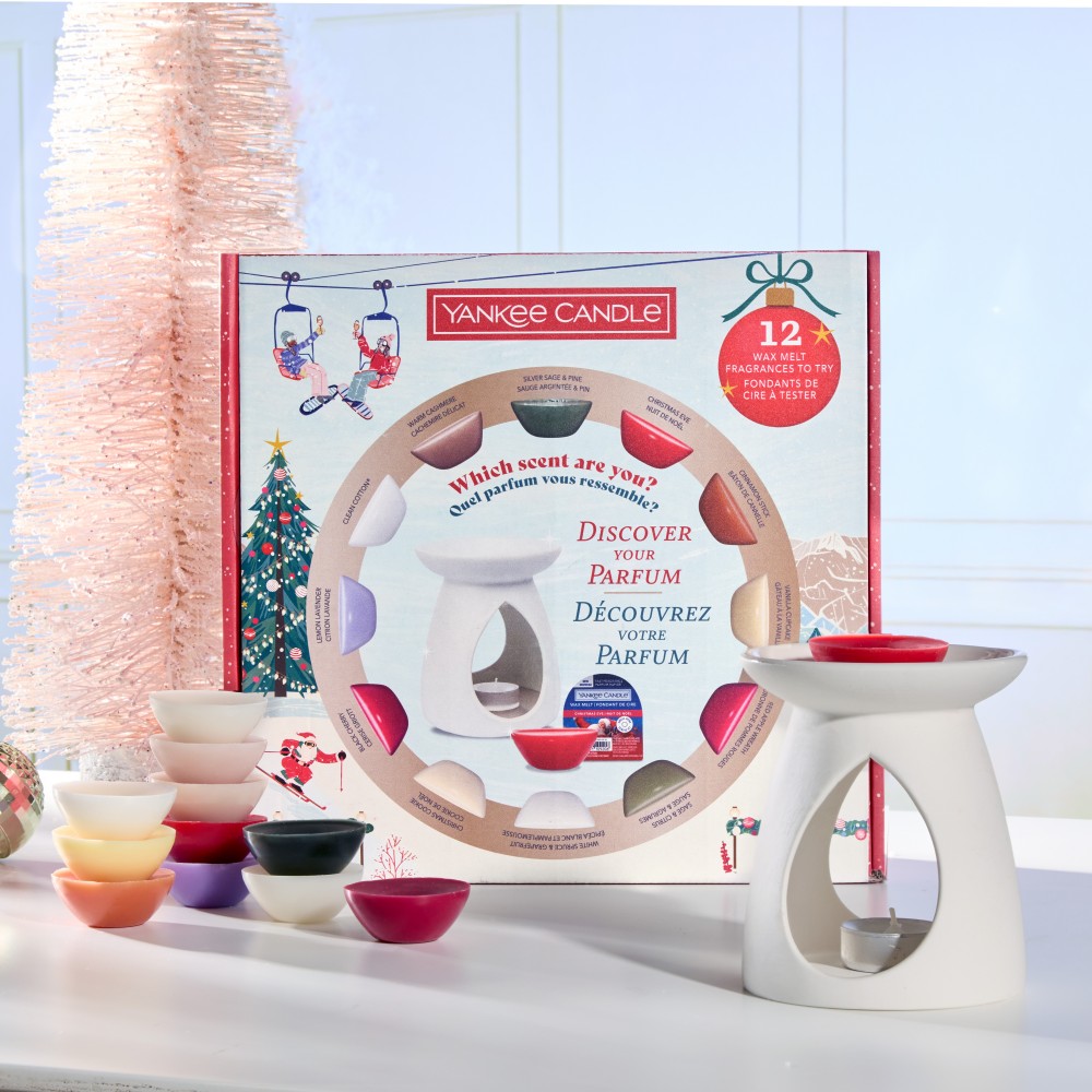 Geschenkset Après Ski - Duftlampe mit Wax Melt von Yankee Candle