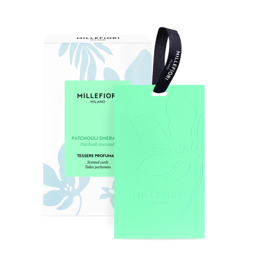 Duftkarten 3er-Pack - Patchouli Smeraldo von Millefiori