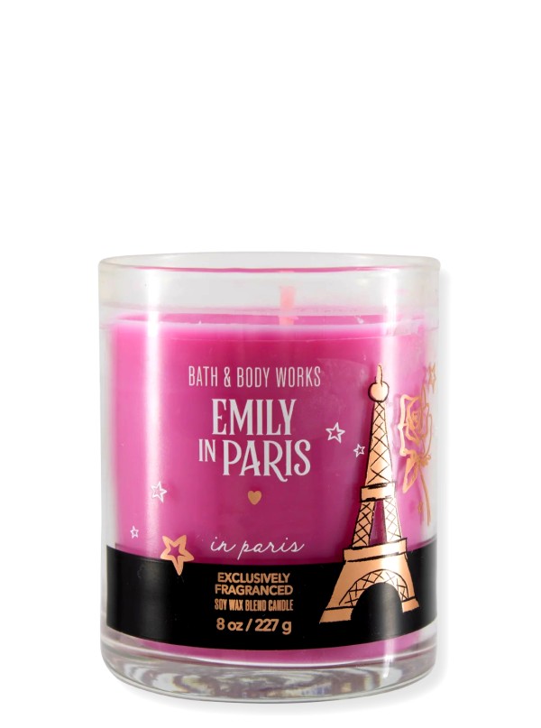 Kerze - Champagne in Paris - Emily in Paris - 1-Docht 227g von Bath and Body Works