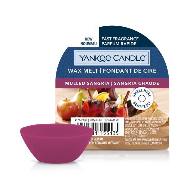 Wax Melts - Mulled Sangria - 3 Stück von Yankee Candle