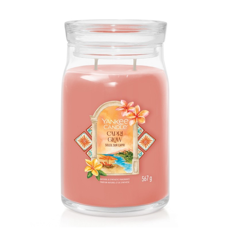 Capri Glow - Signature Jar L von Yankee Candle