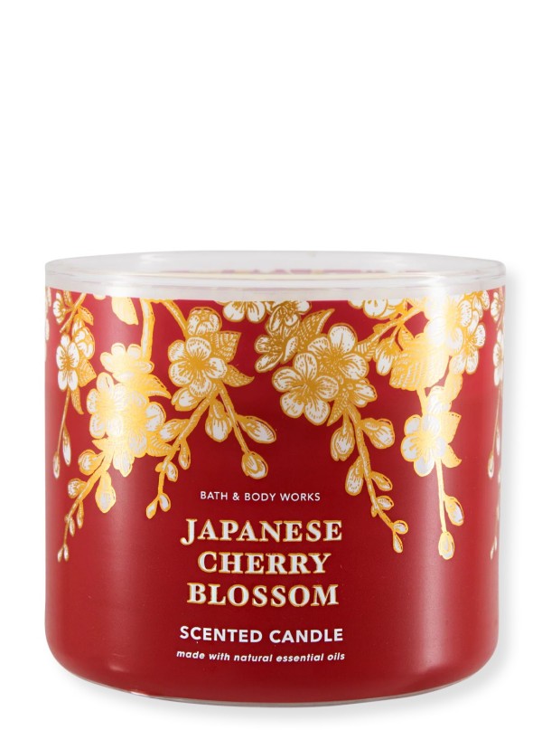 Kerze - Japanese Cherry Blossom - 3-Docht 411g