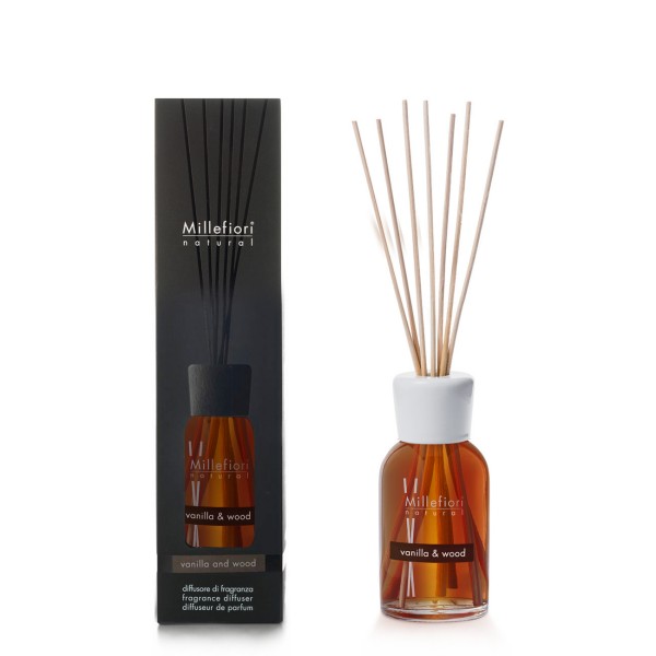 Natural - Vanilla & Wood - Stick Diffuser 100ml