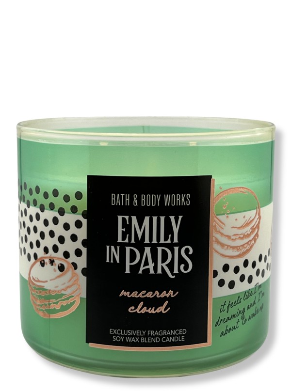Kerze - Macaron Cloud - Emily in Paris - 3-Docht 411g von Bath and Body Works