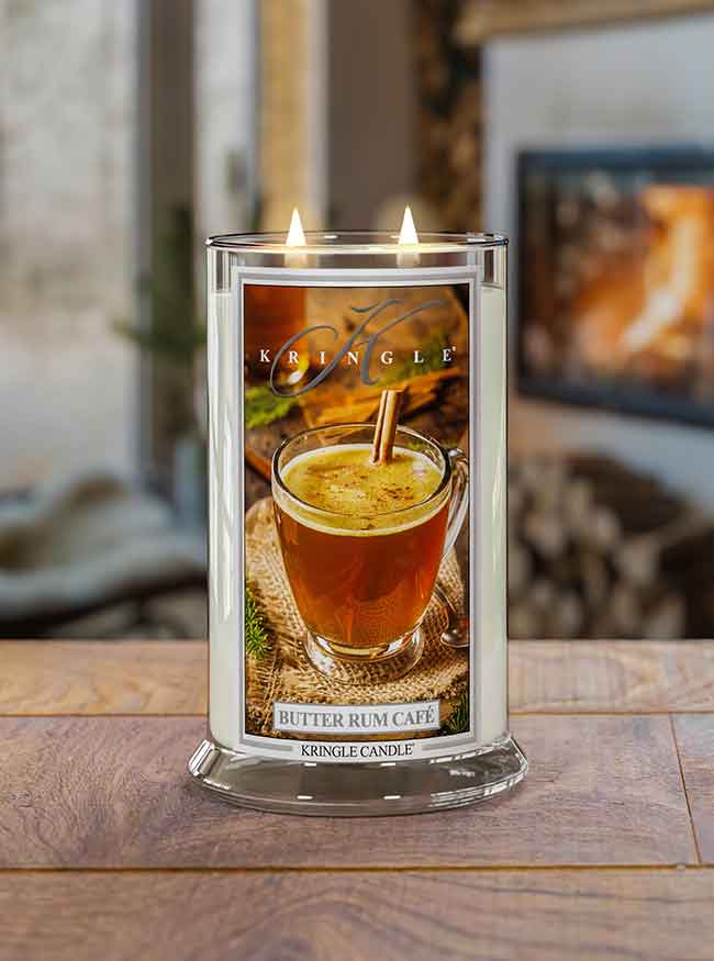 Butter Rum Café - Jar L von Kringle Candle