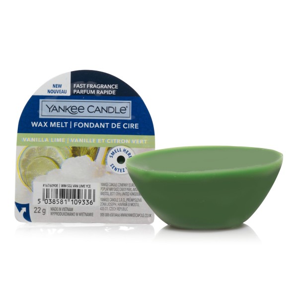Wax Melts - Vanilla Lime - 3 Stück von Yankee Candle