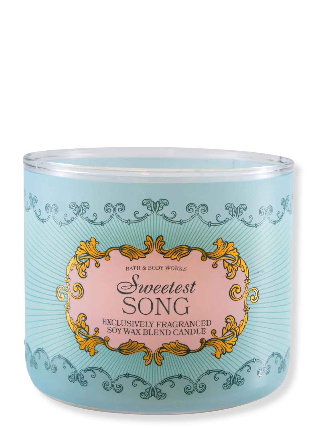 Kerze - Sweetest Song - 3-Docht 411g von Bath and Body Works