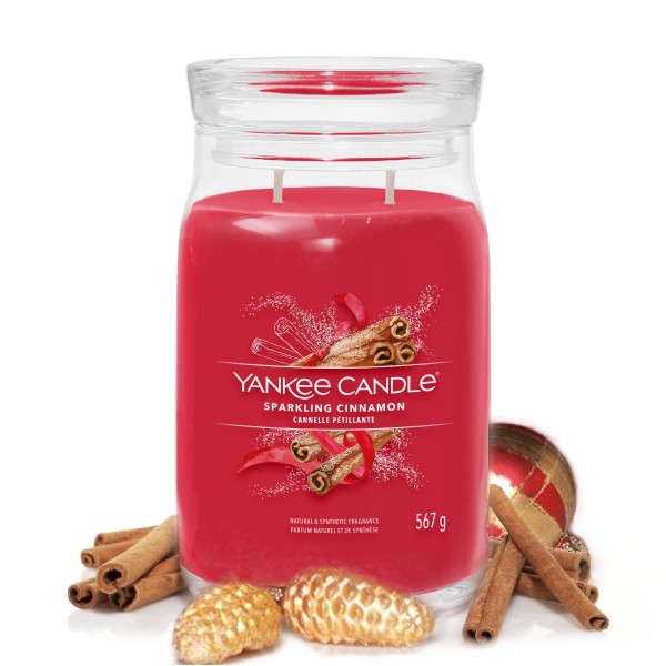 Sparkling Cinnamon - Signature  Jar L