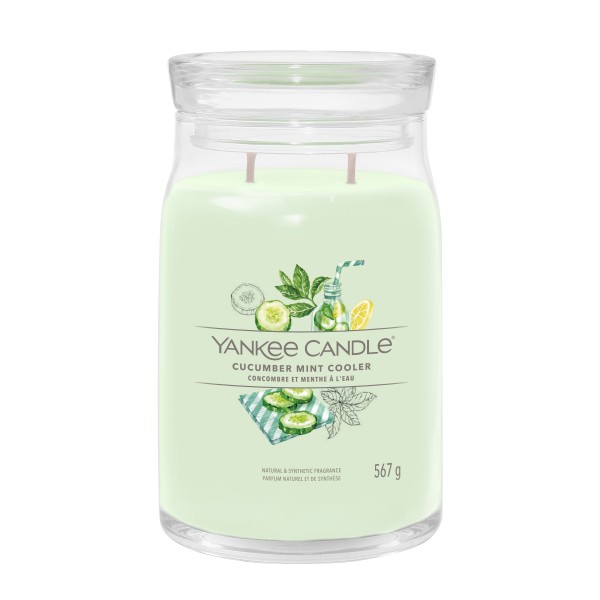 Cucumber Mint Cooler - Signature  Jar L von Yankee Candle