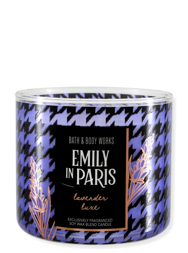 Kerze - Lavender Luxe - Emily in Paris - 3-Docht 411g von Bath and Body Works