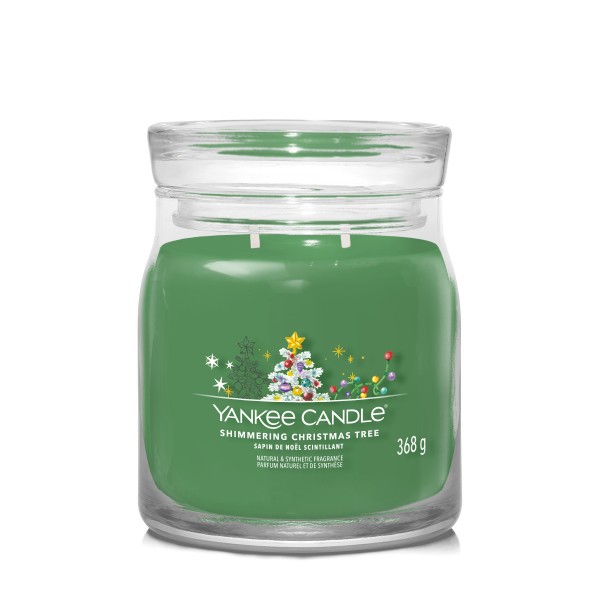 Shimmering Christmas Tree - Signature  Jar M