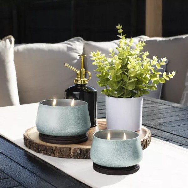 Outdoor Kerze - Sparkling Lemongrass von Yankee Candle
