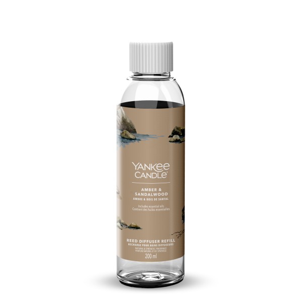 Amber & Sandalwood - Signature Reed Refill von Yankee Candle